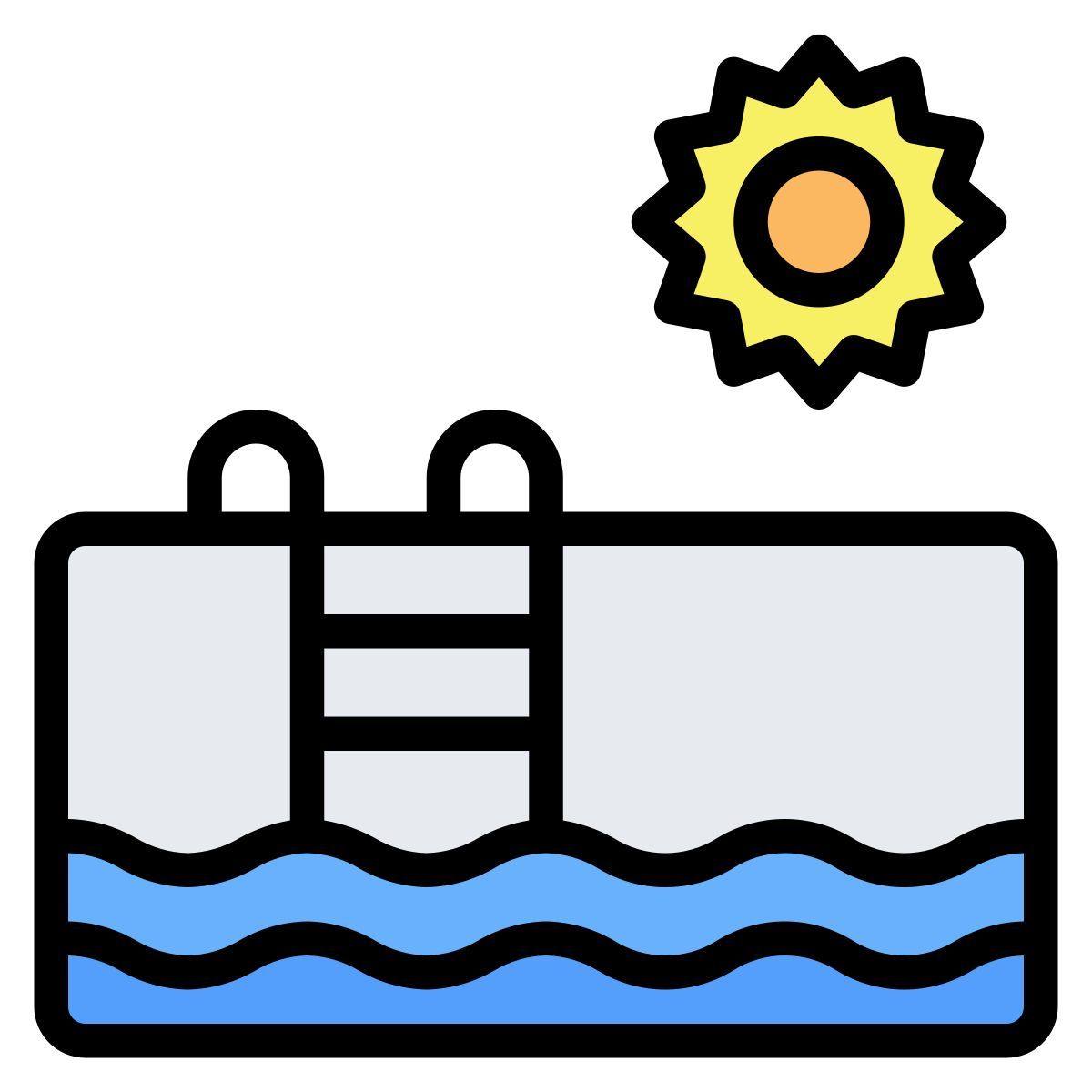 swimming pool icon