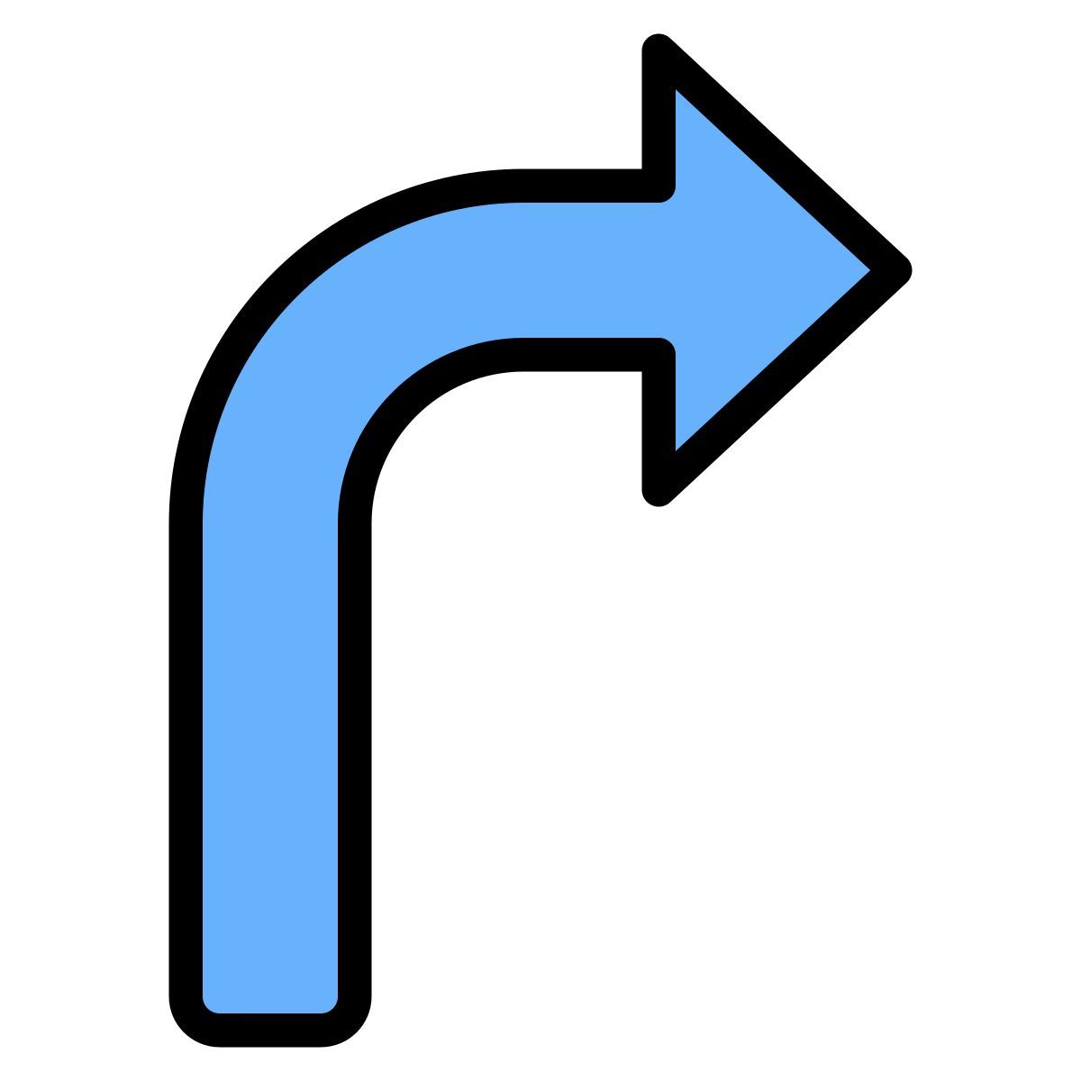 turn right icon