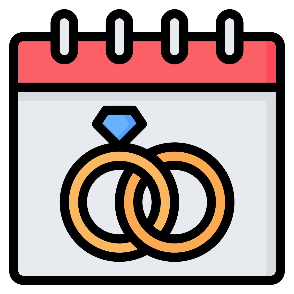 wedding day icon