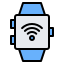 external smartwatch-internet-of-things-nawicon-outline-color-nawicon icon