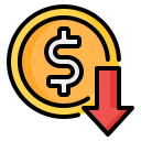 external Coin-recession-nawicon-outline-color-nawicon-2 icon