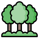 external Forest-camping-nawicon-outline-color-nawicon icon