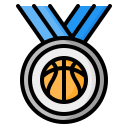 external Medal-basketball-nawicon-outline-color-nawicon icon