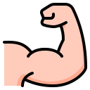 external Muscle-fitness-nawicon-outline-color-nawicon icon