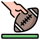 external Touchdown-american-football-nawicon-outline-color-nawicon icon