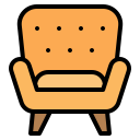 external armchair-bedroom-nawicon-outline-color-nawicon icon