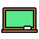 external blackboard-back-to-school-nawicon-outline-color-nawicon icon