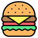 external burger-fast-food-nawicon-outline-color-nawicon icon