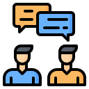 external conversation-communication-nawicon-outline-color-nawicon-2 icon