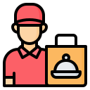 external delivery-man-food-delivery-nawicon-outline-color-nawicon icon
