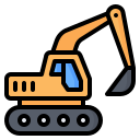 external excavator-construction-nawicon-outline-color-nawicon icon