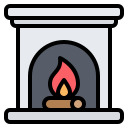 external fireplace-living-room-nawicon-outline-color-nawicon icon