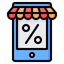 external online-shop-black-friday-nawicon-outline-color-nawicon icon