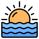 external sunset-beach-nawicon-outline-color-nawicon icon