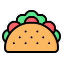 external taco-fast-food-nawicon-outline-color-nawicon icon