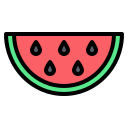 external watermelon-summer-nawicon-outline-color-nawicon icon