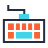 external keyboard-computer-nixx-duo-tone-nixx-design icon