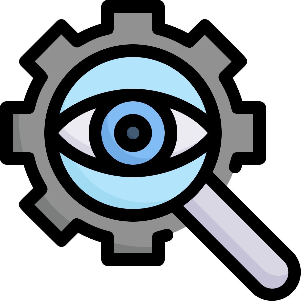 analysis of gear vision icon