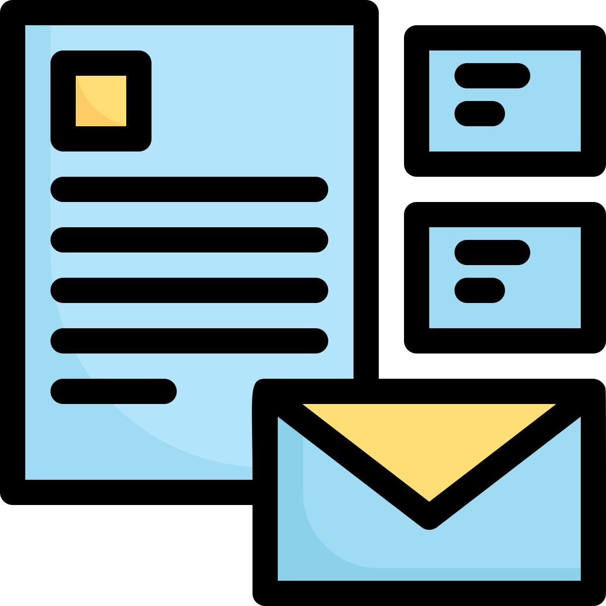 branding stationery icon