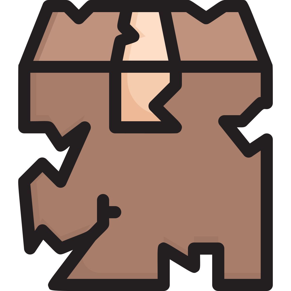 broken box icon