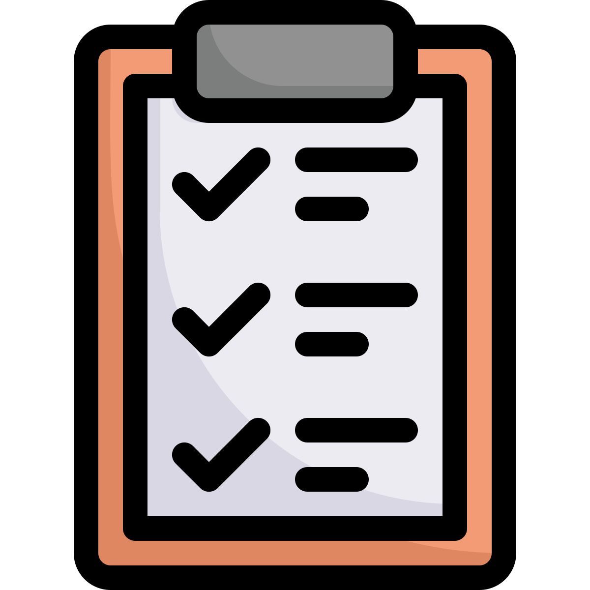 clipboard checklist icon