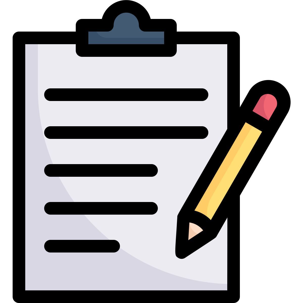 clipboard writing icon