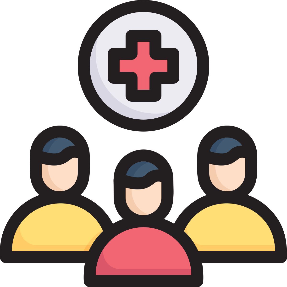 crowd patient icon