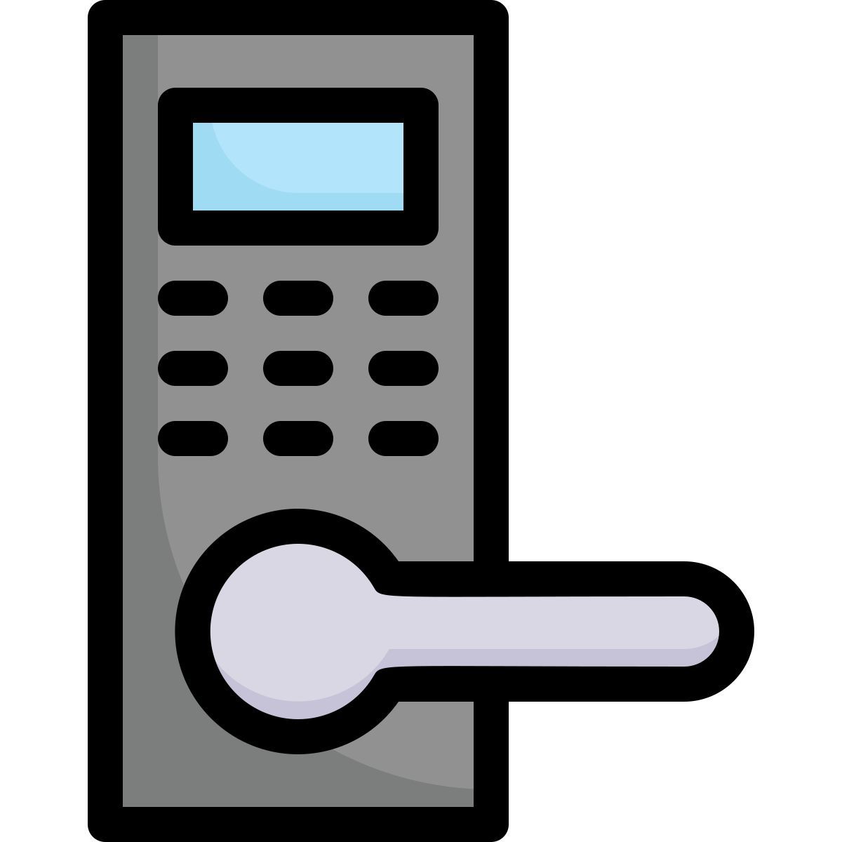 smart handle door icon