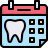 external calendar-dental-color-obivous-color-kerismaker icon