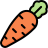 external carrot-vegetable-color-obivous-color-kerismaker icon
