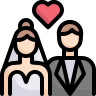 external bride-and-groom-wedding-day-color-obivous-color-kerismaker icon