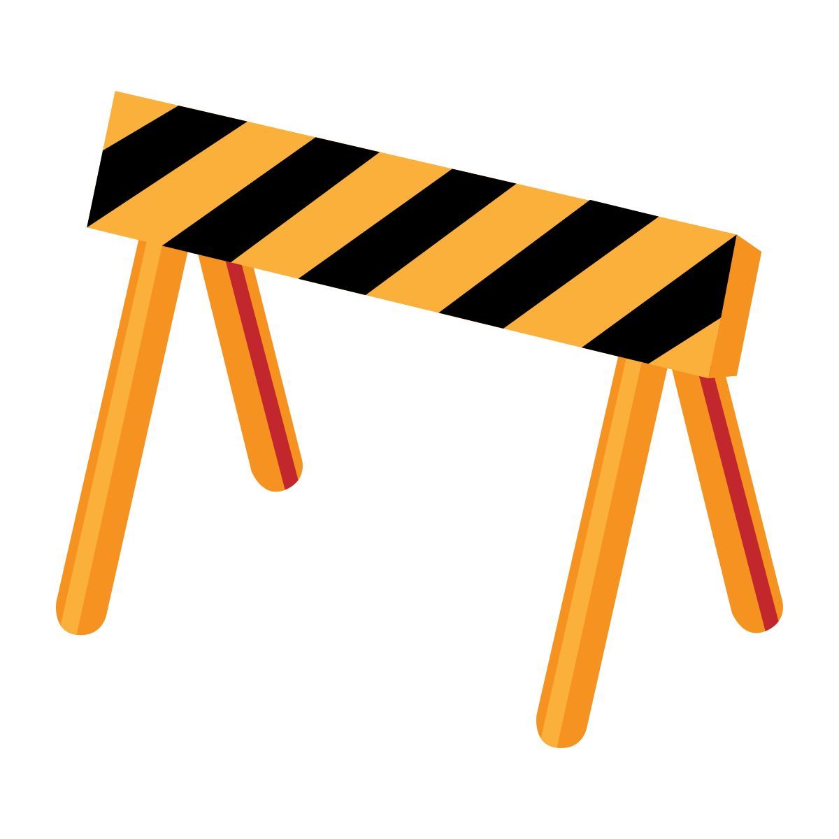traffic barrier icon