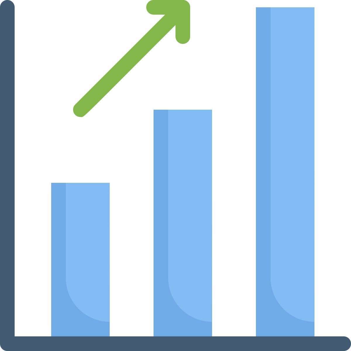 Chartstatistik steigt icon
