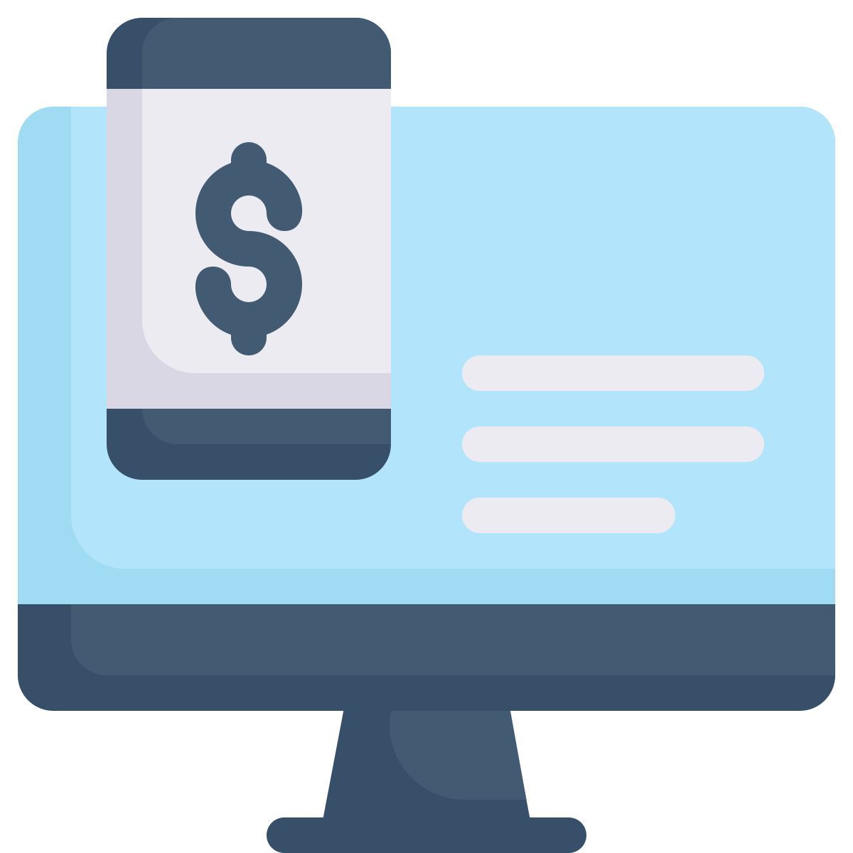 computer and smartphone icon