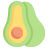 external avocado-vegetable-flat-obvious-flat-kerismaker icon