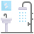 external bathroom-hotel-flat-obvious-flat-kerismaker icon