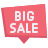 external big-sale-sales-flat-obvious-flat-kerismaker icon