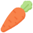 external carrot-vegetable-flat-obvious-flat-kerismaker icon