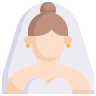 external christian-bride-wedding-day-flat-obvious-flat-kerismaker icon