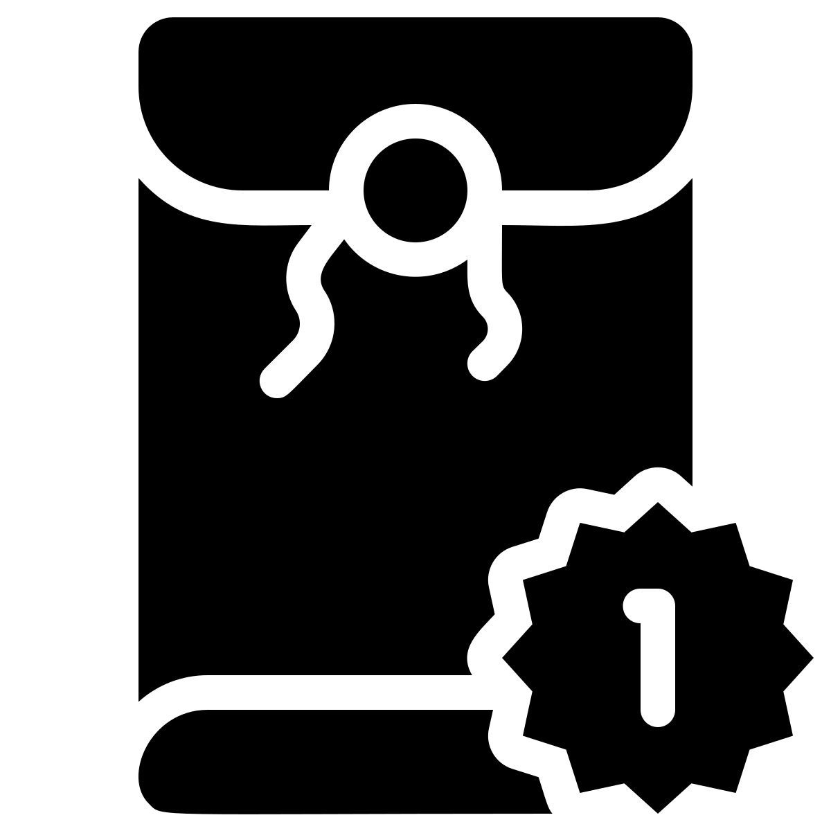 credenciales externas logistica y entrega glifo glifo obvio kerismaker icon