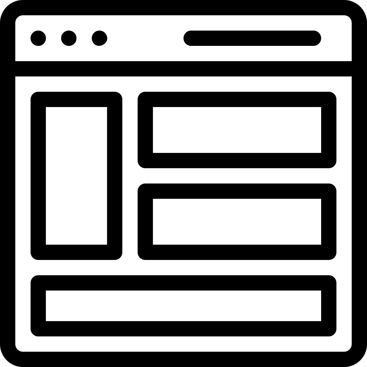 브라우저 레이아웃 icon