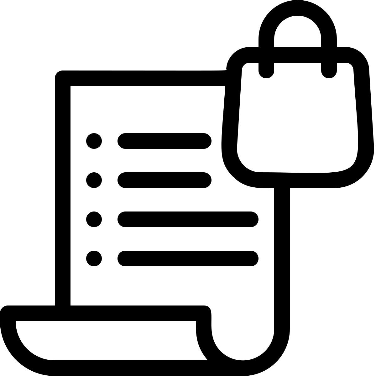 budget list icon