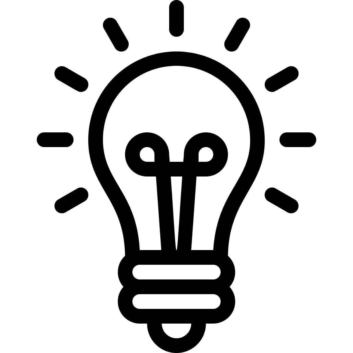 bulb idea icon