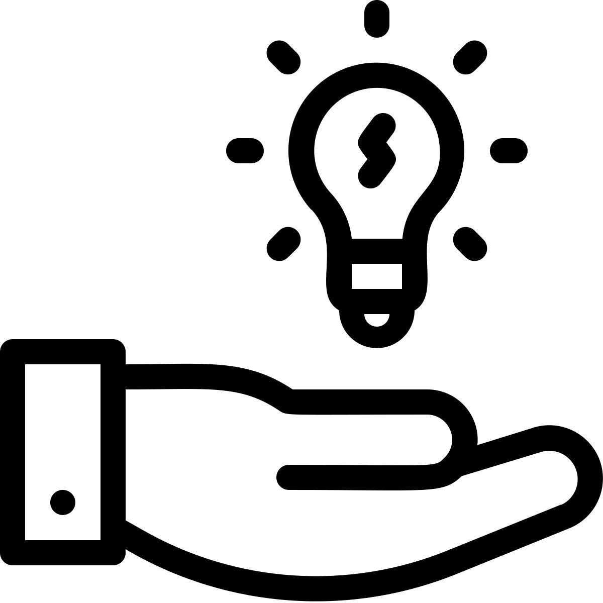bulb idea icon