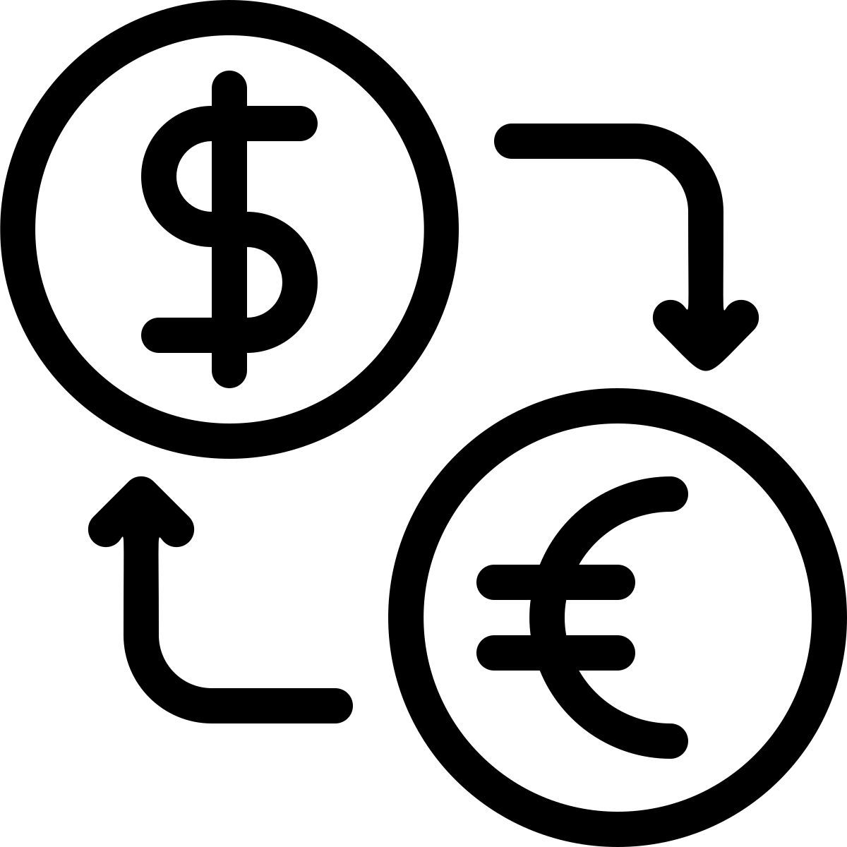 currency exchange icon
