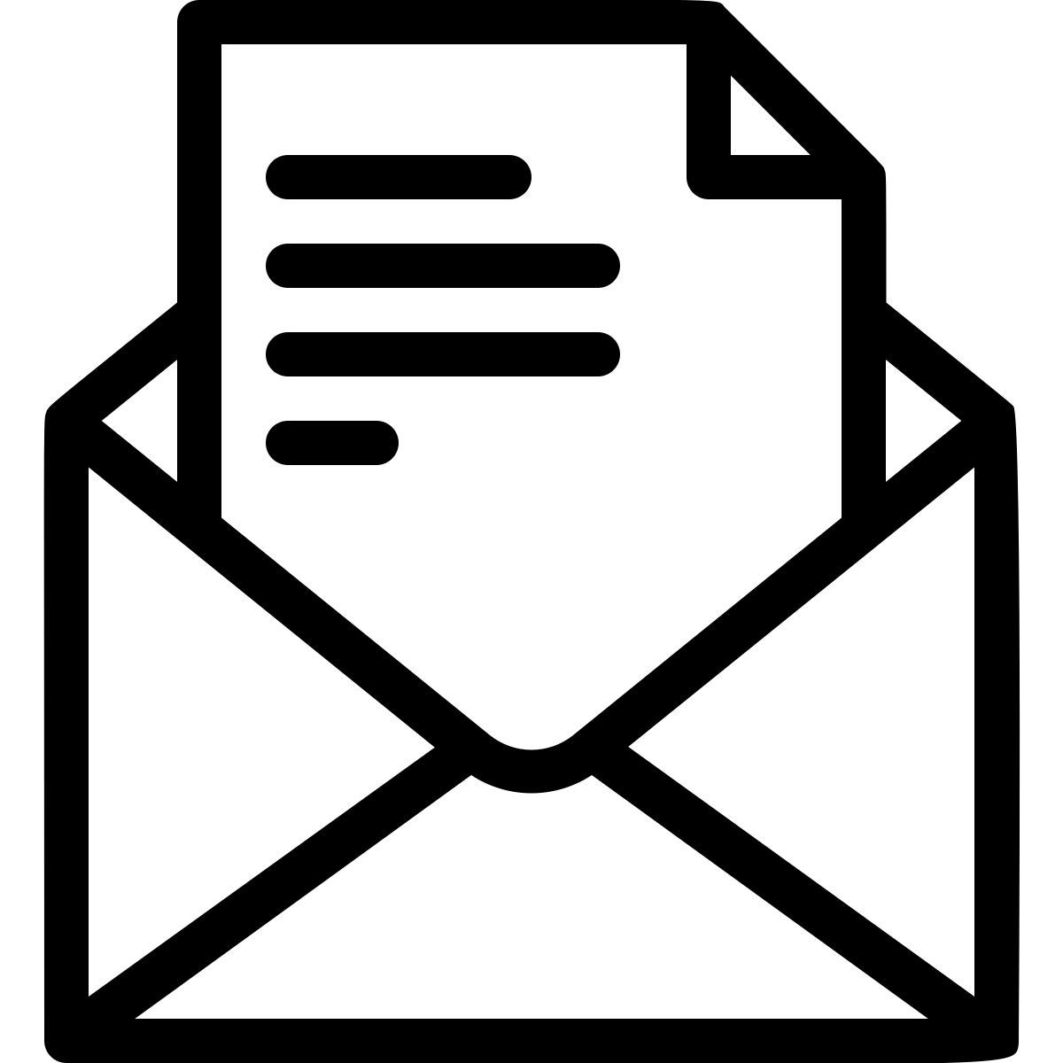 e mail icon