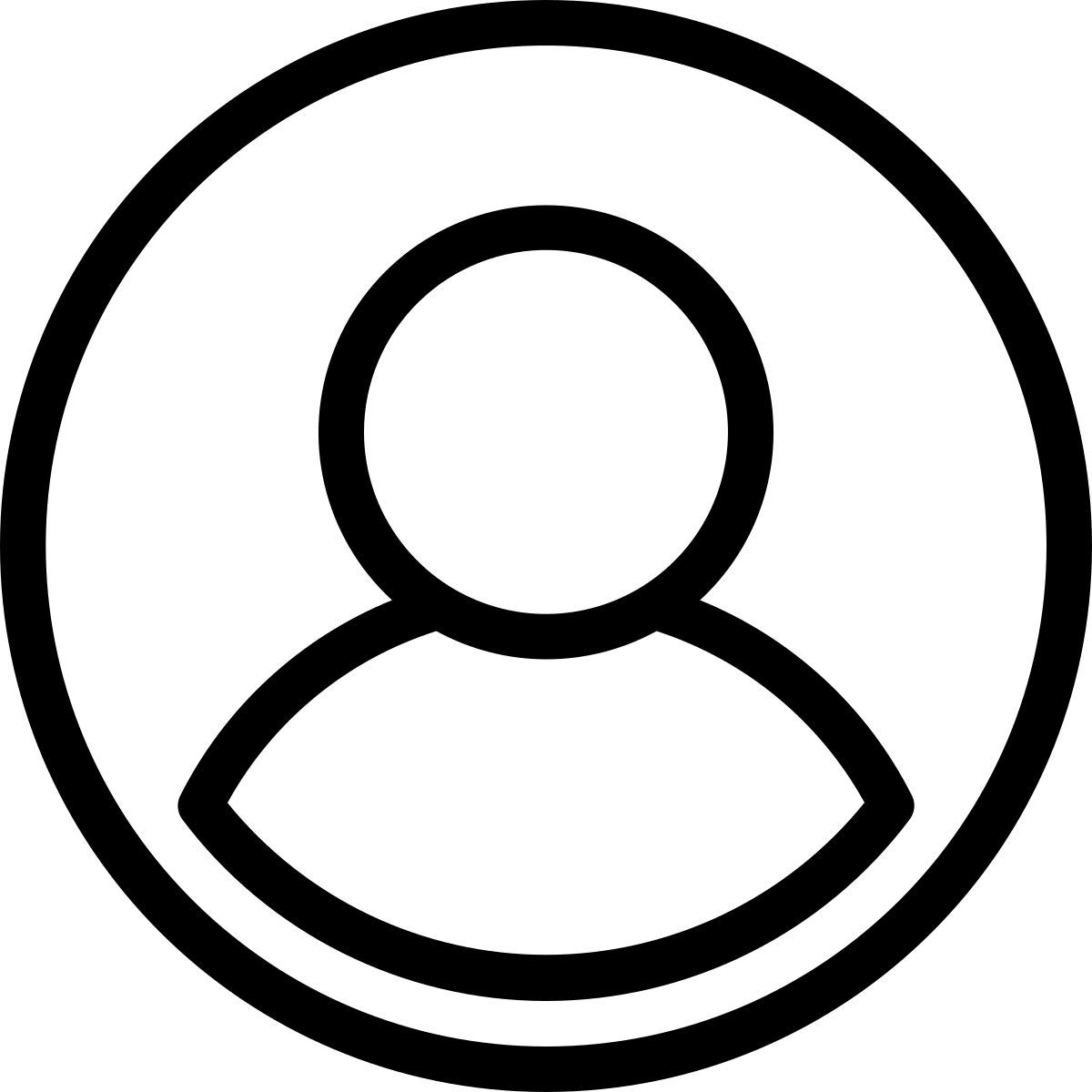 user profile icon