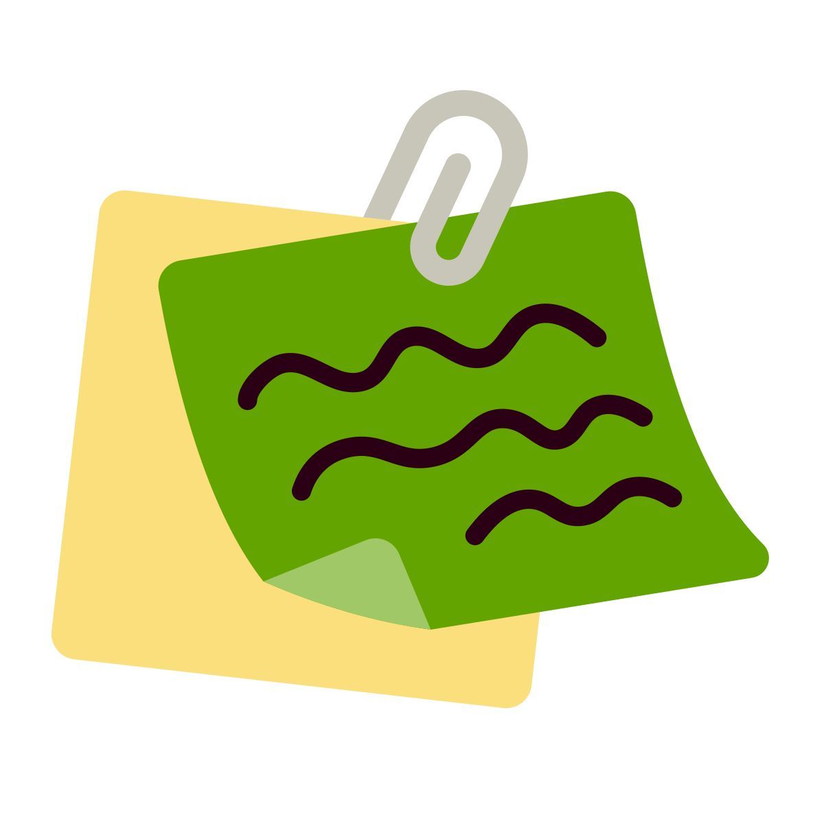 sticky note 图标
