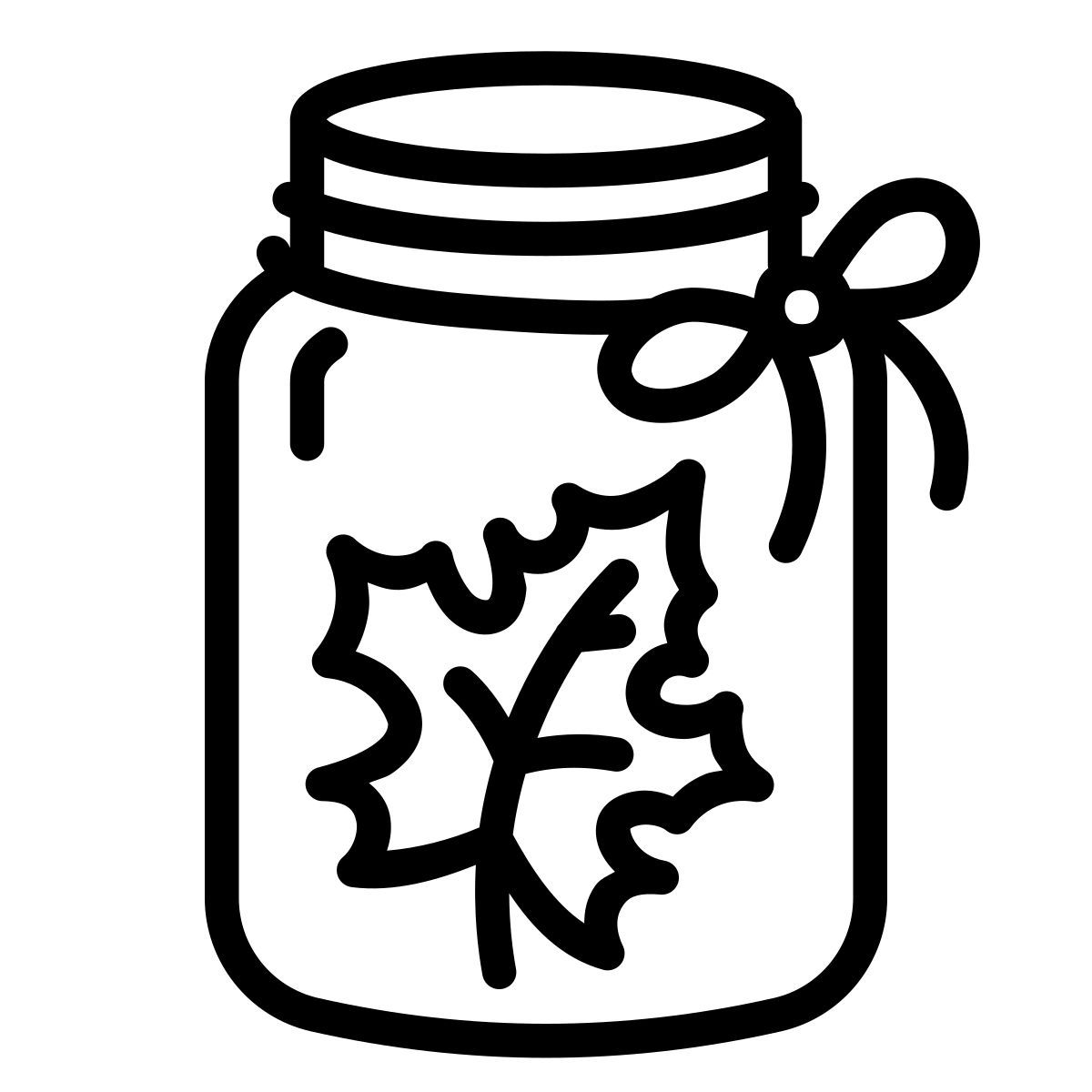 mason jar アイコン