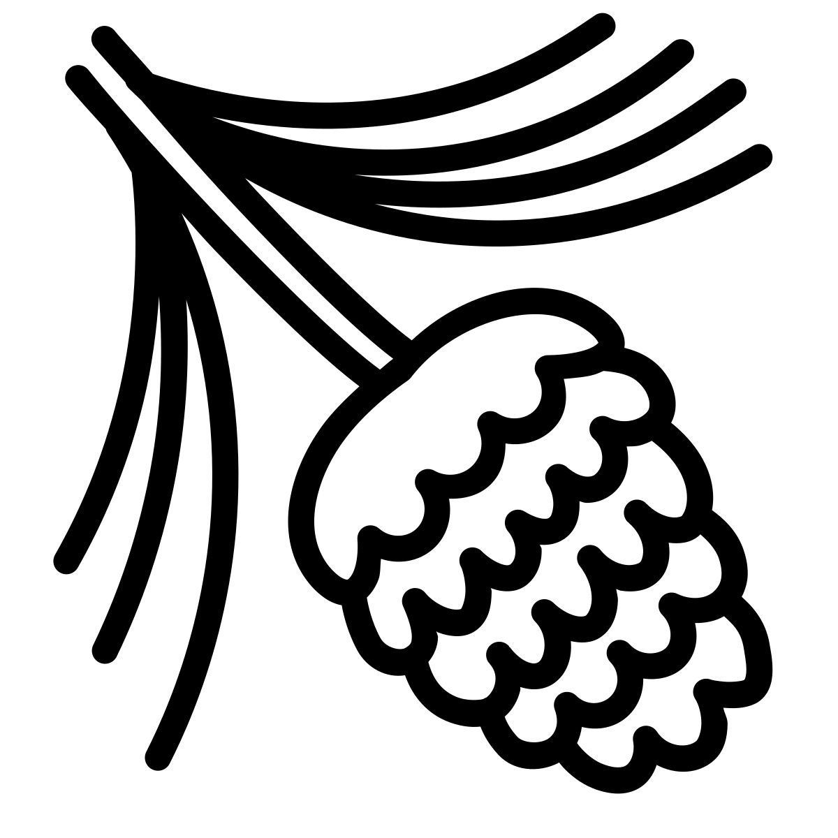 pine cone アイコン